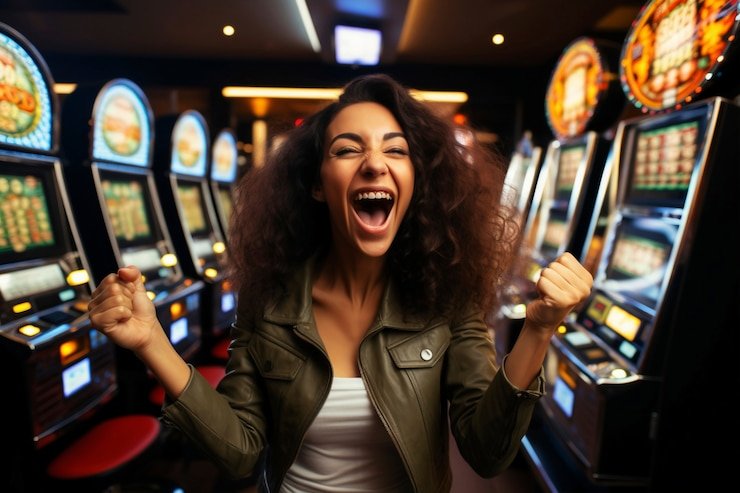 Antarmuka aplikasi brri4d menampilkan kasino langsung dan permainan slot di layar mobile